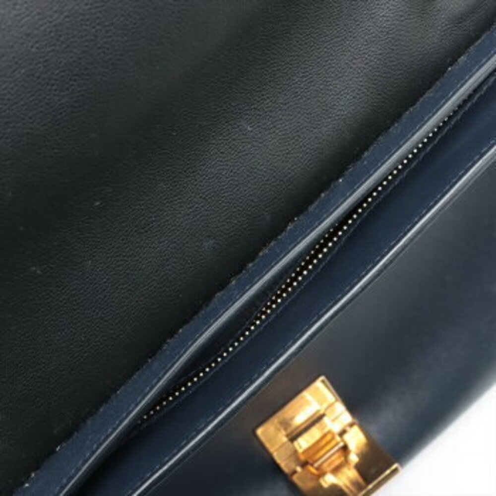 Celine Trapeze Leather Handbag Tote Top Handle Shoulder Bag - Picture 12 of 14